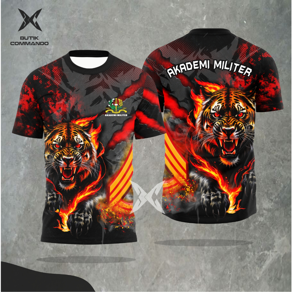 Jersey Akmil Kaos Olahraga Akademi Militer