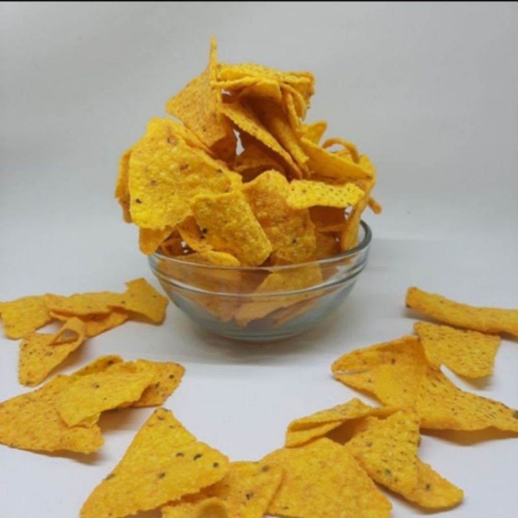 

Tortila TES / Tortila Jagung Bakar / Tortila Balado Pedas/ Tortila Tes 1Kg