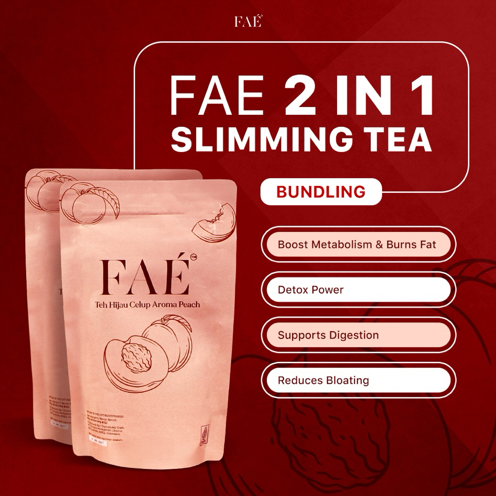 

FAE SLIMMING TEA BUNDLING 2 POUCH