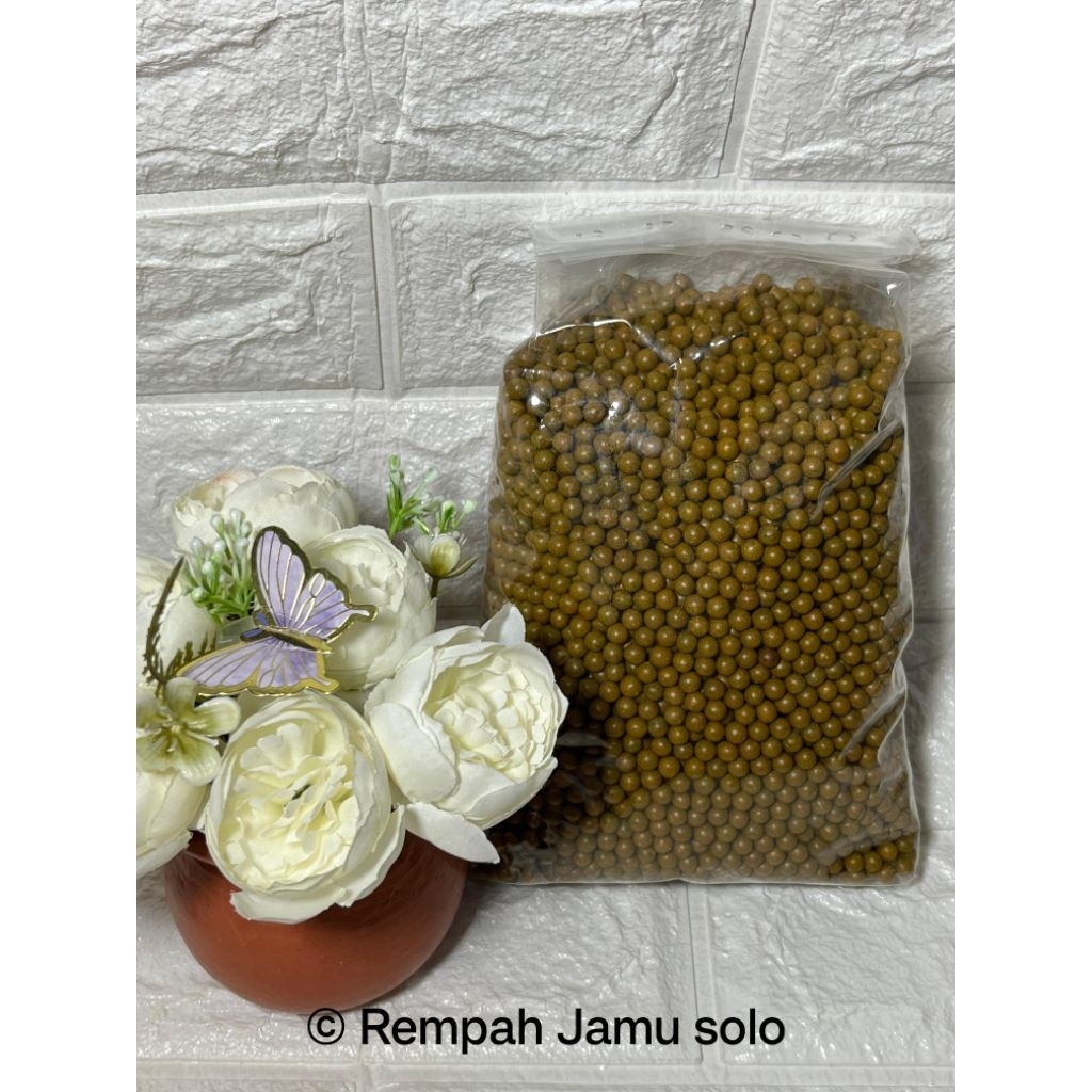 

JAMU PIL KUNING (Kolesterol) KUALITAS GRADE A - Butiran Kecil dan Mengkilat - Kemasan 1 Kg