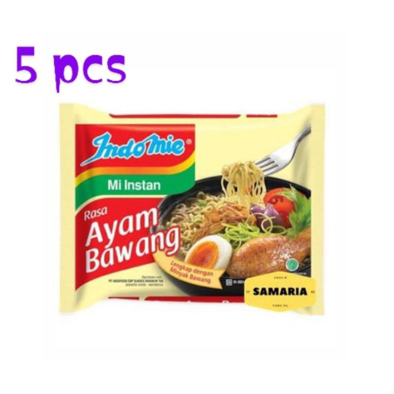 

INDOMIE MIE AYAM BAWANG 5 PCS