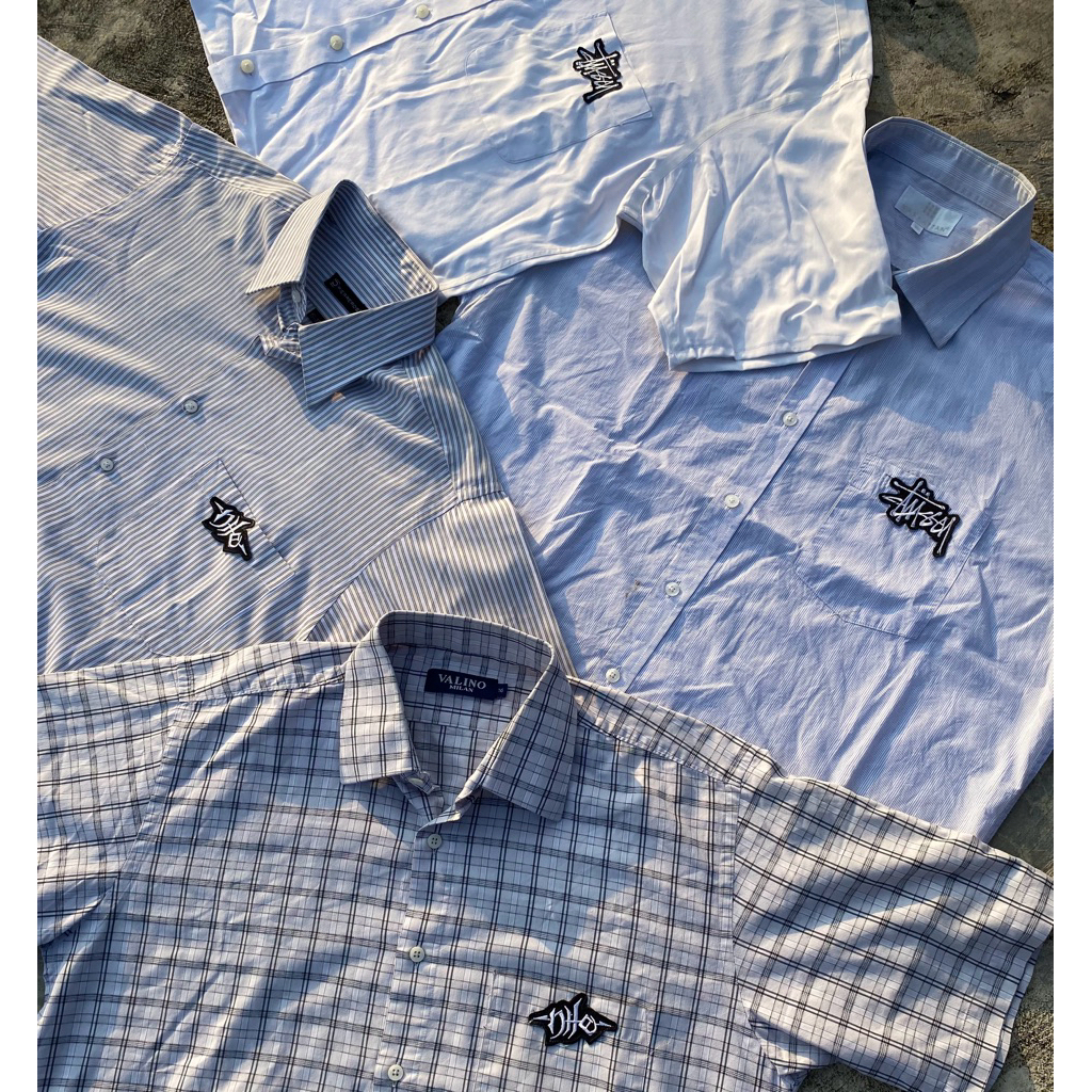 CROPPED BOXY SHIRT/ KEMEJA BOXY/ CHEONGSAM BOXY SHIRT