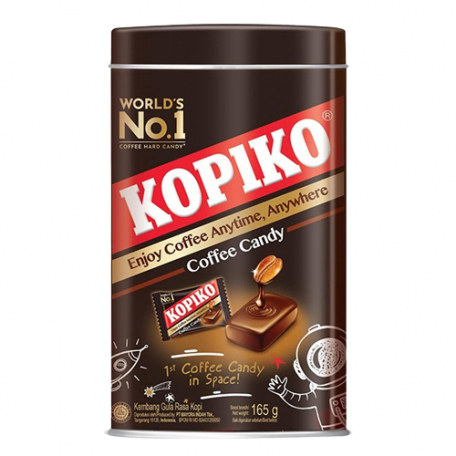 

Kopiko Festive Candy 175gr in Tin Container / Permen Kopiko Kaleng (exp nov 2025)