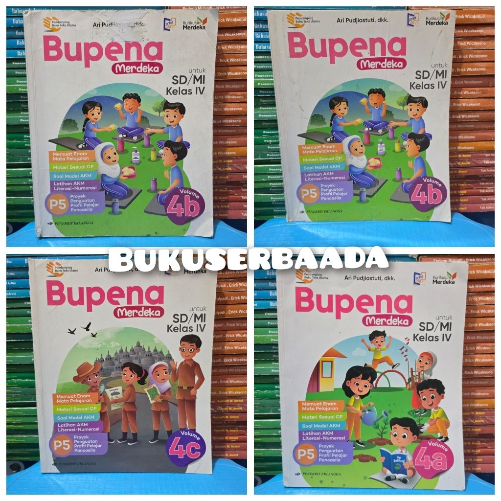 BUPENA MERDEKA KELAS 4 SD KURIKULUM MERDEKA ERLANGGA