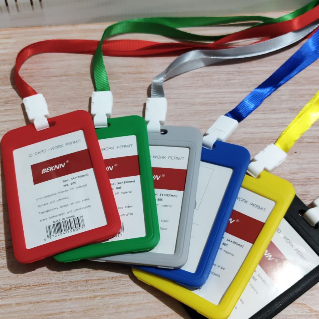 

Grosir Tali ID CARD / Tempat kartu / lanyard Lusinan isi 12 pcs