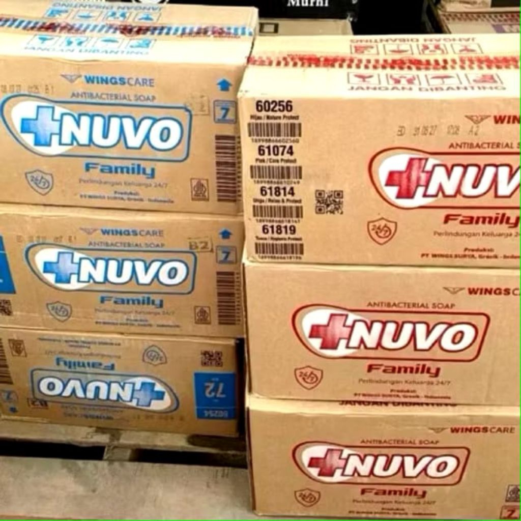 SABUN NUVO BATANG 72g 1DUS ISI 72pcs