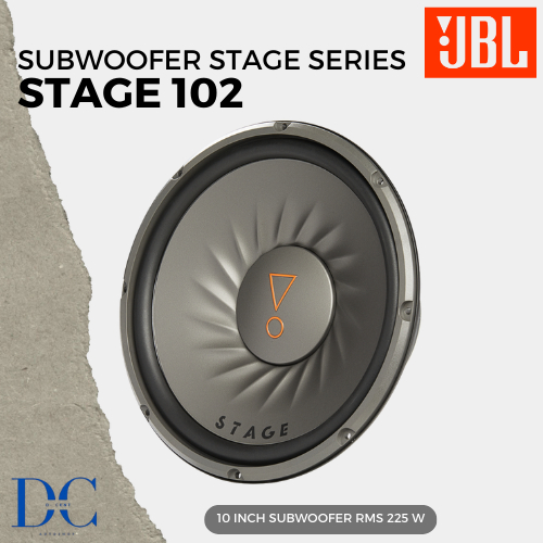 Subwoofer Audio Mobil - Subwoofer JBL Stage 102 - Subwoofer Audio mobil - Subwoofer Pasif 10 Inch - 