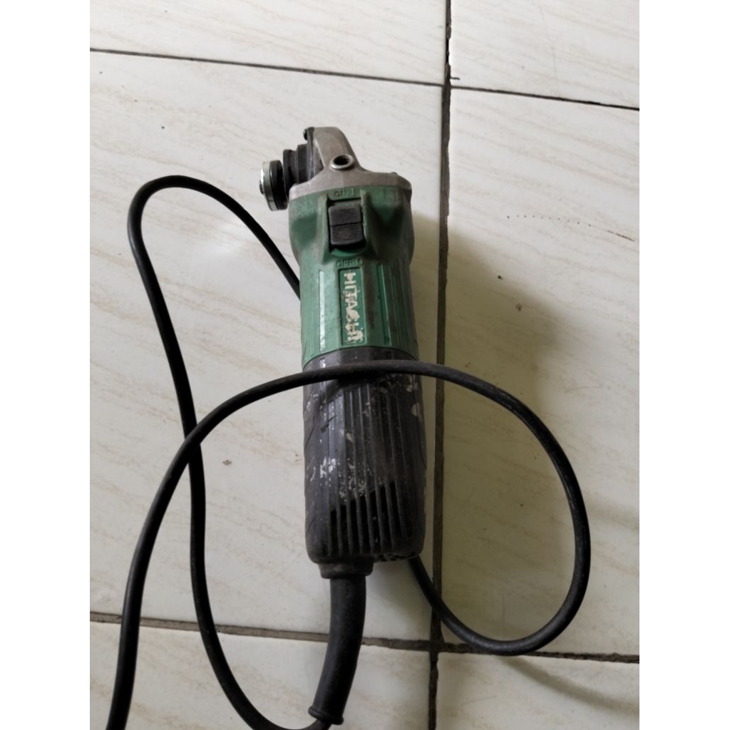 MESIN GERINDA HITACHI KONDISI NORMAL SEMUA SIAP PAKAI KERJA BEKAS