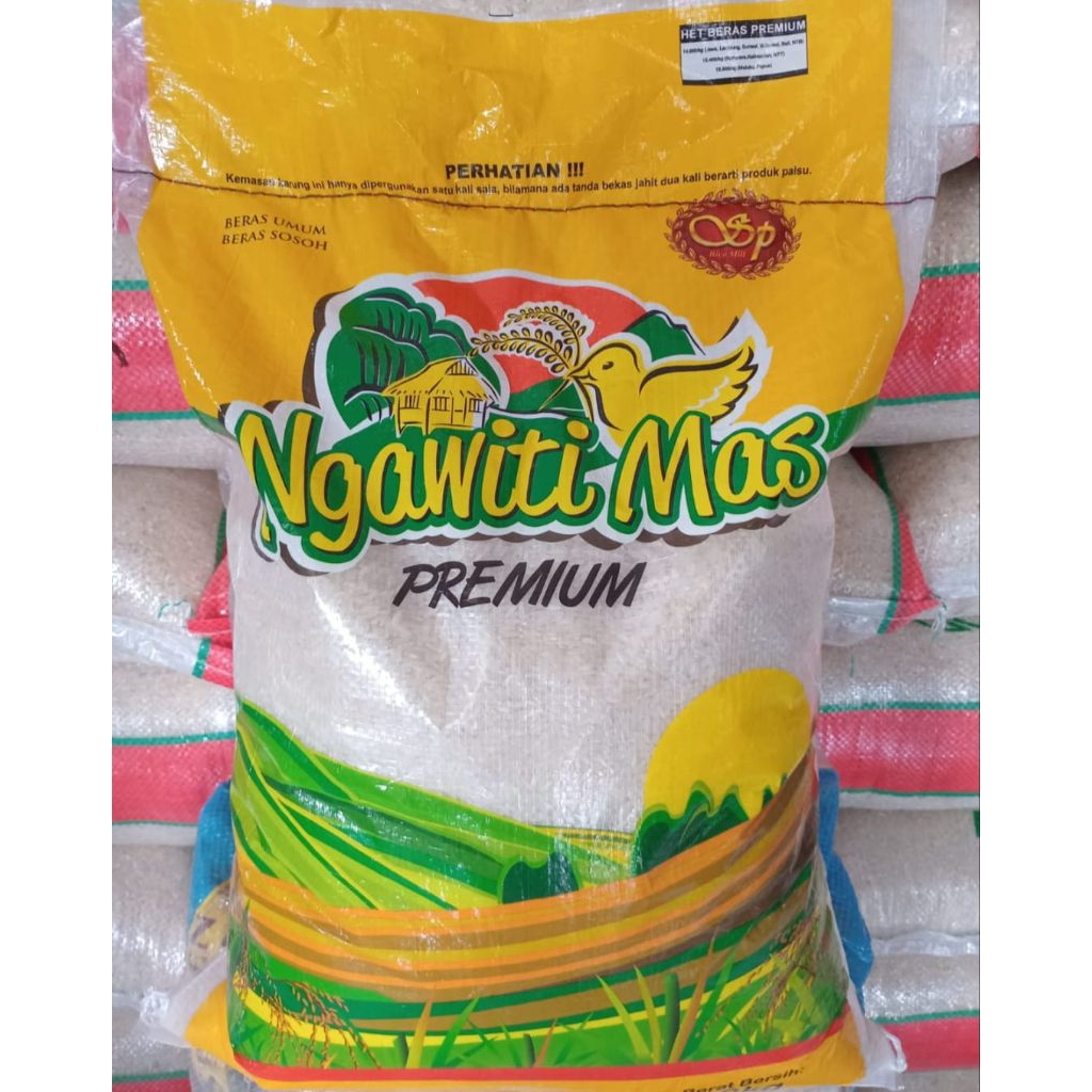

BERAS NGAWITI MAS KEMASAN 10 KG