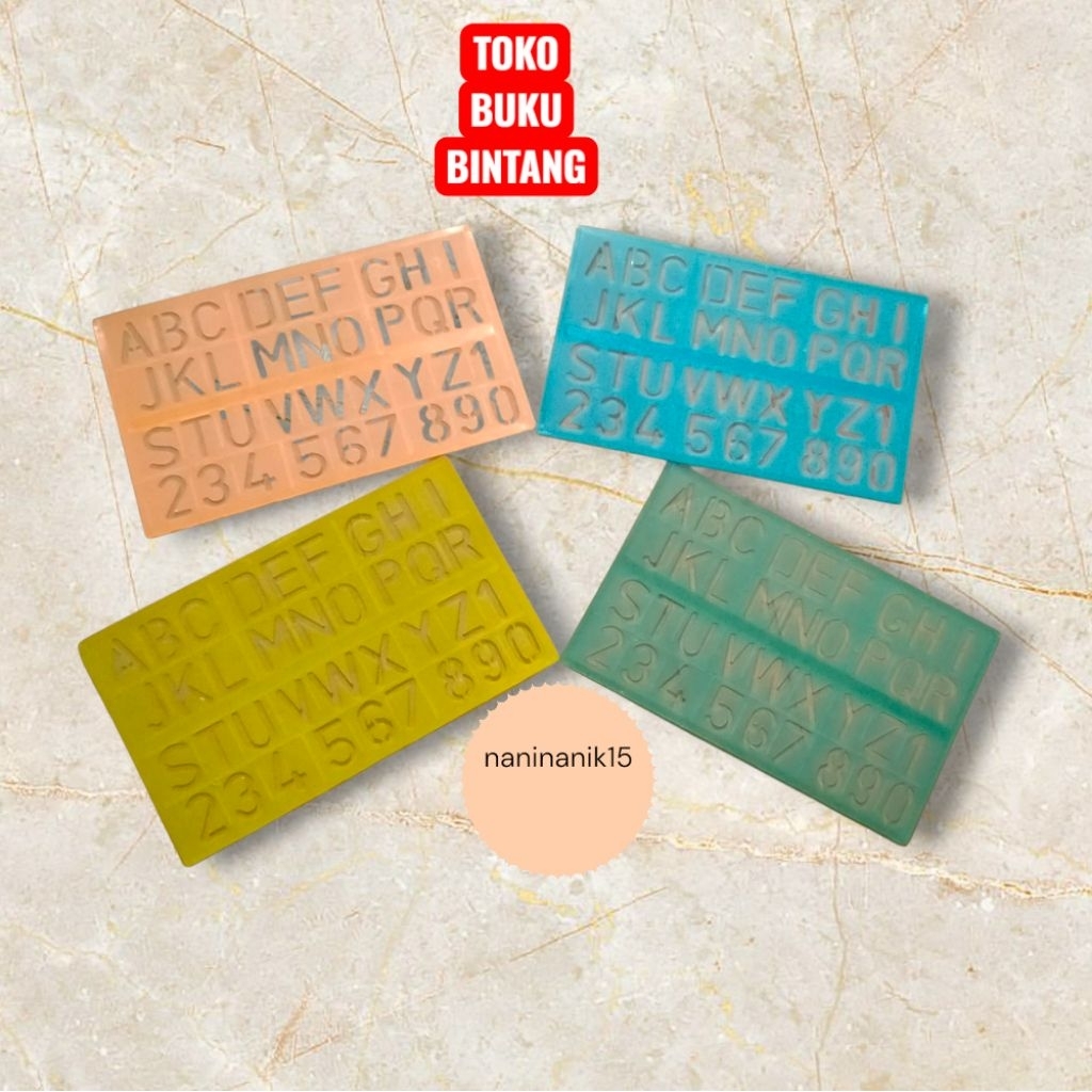 

PENGGARIS ALFABET / PENGGARIS HURUF & ANGKA PENGGARIS ABJAD