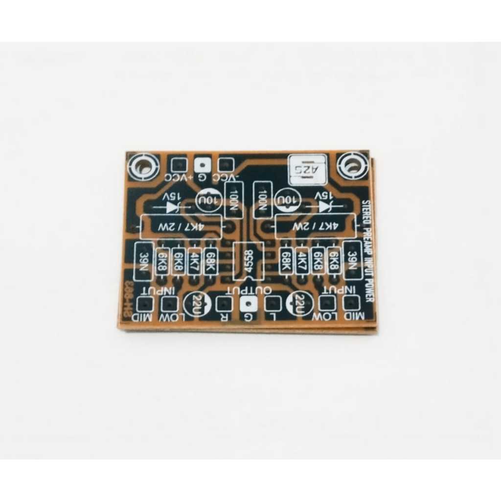PCB Preamp Input Power Amplifier Stereo