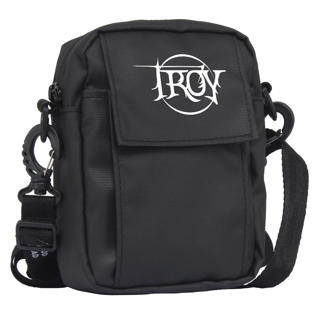 Troy Company Mini Sling Bag Black Kagbe - Tas Selempang Hitam SB 3259