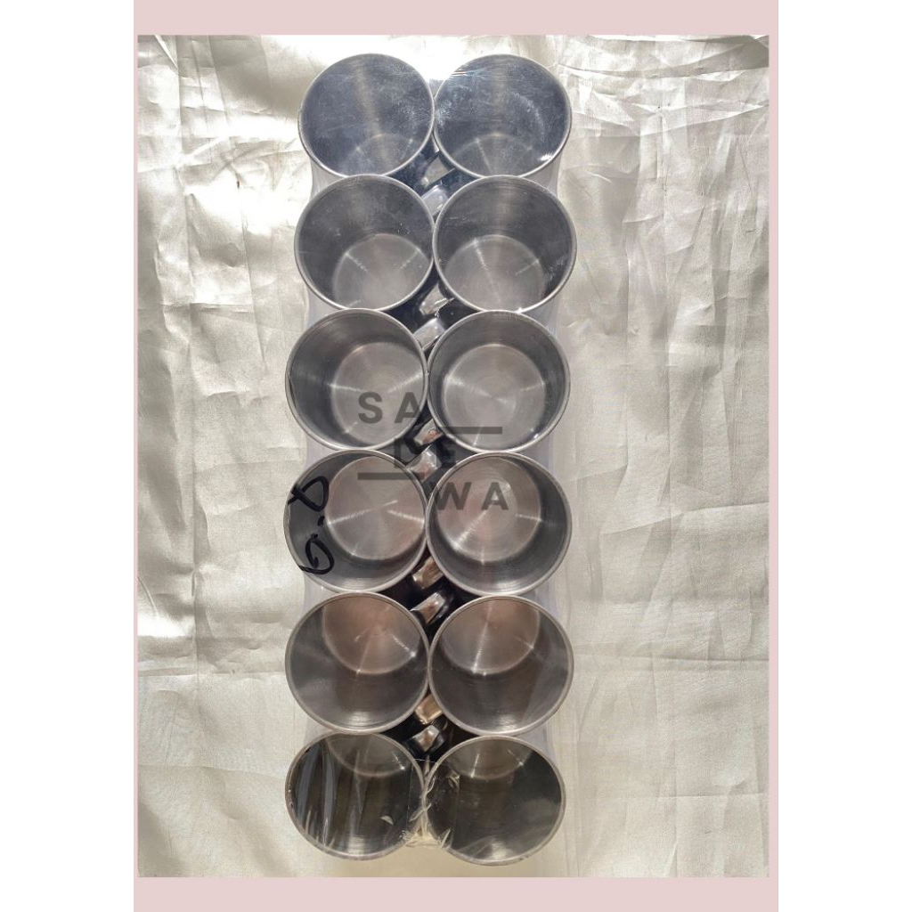 Mug Stainless Steel Tebal / Mug Thai Tea /Gelas Traveling