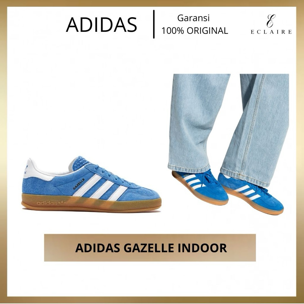 ADIDAS GAZELLE INDOOR 100% ORIGINAL