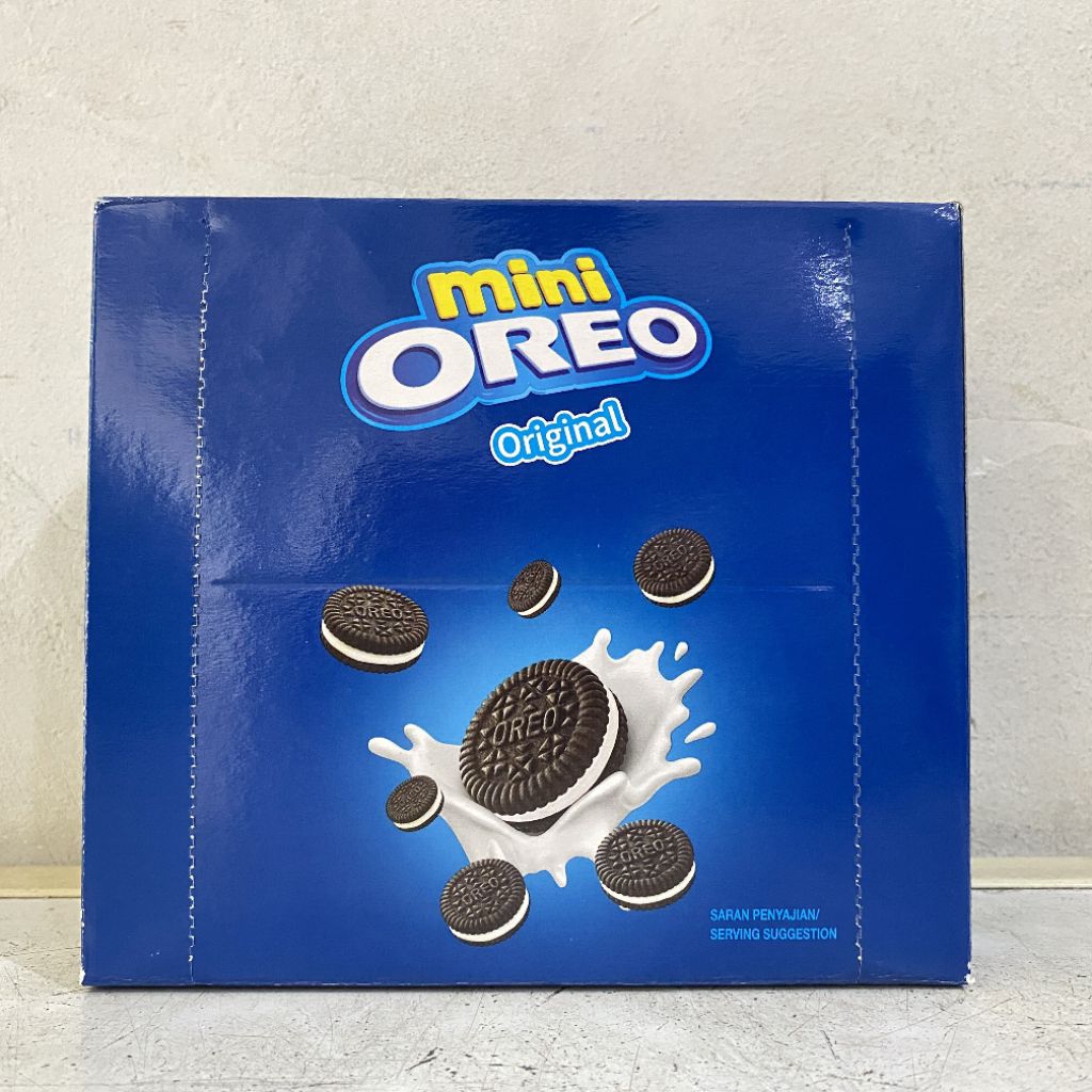 

Oreo mini original vanilla 1 box isi 10 sachet | oreo mini vanilla | oreo
