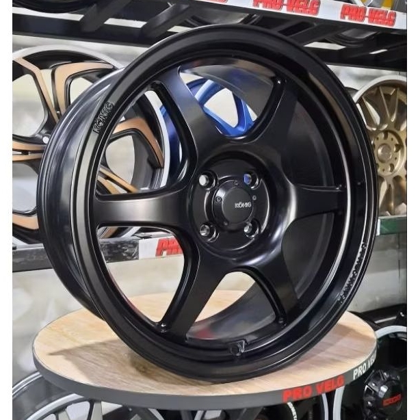 Velg Mobil Ring 17 PCD 4×100 Original KONIG WHEEL HEXAFORM