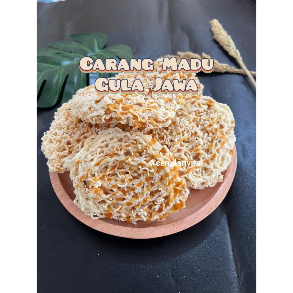 

Cemilan Viral Carang Madu Gula Jawa Sarang Madu Snack Renyah Jadul