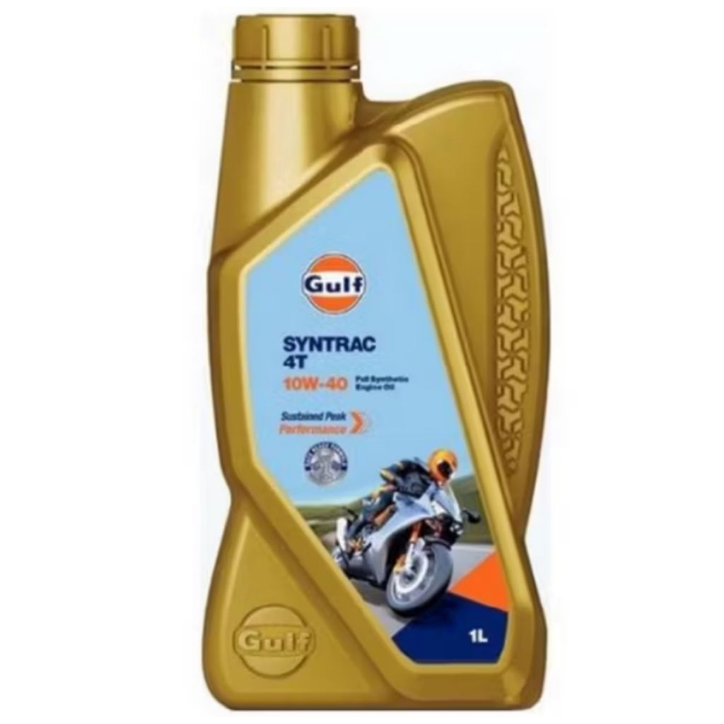 Promo Oli Motor Gulf Syntrac 4T 10W-40 1L - Full Synthetic - Import Termurah