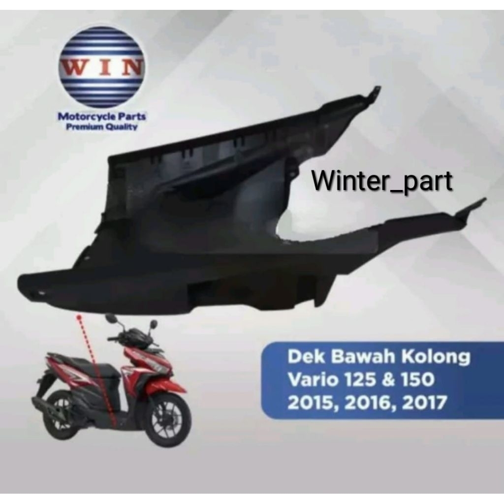 Footrest Dek Lantai Bawah Kolong VARIO 125 | VARIO 150 2015-2017
