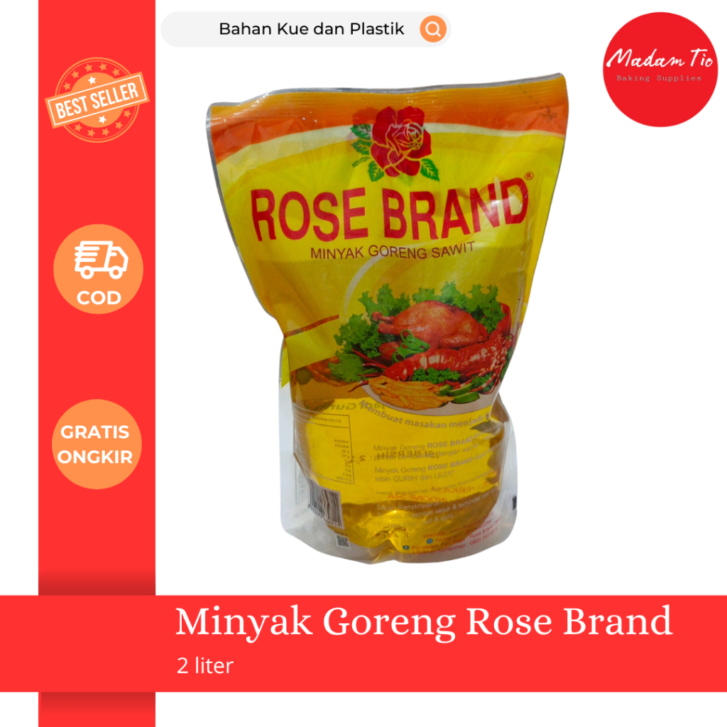 

Minyak Goreng Rose Brand 2 Liter 1pcs