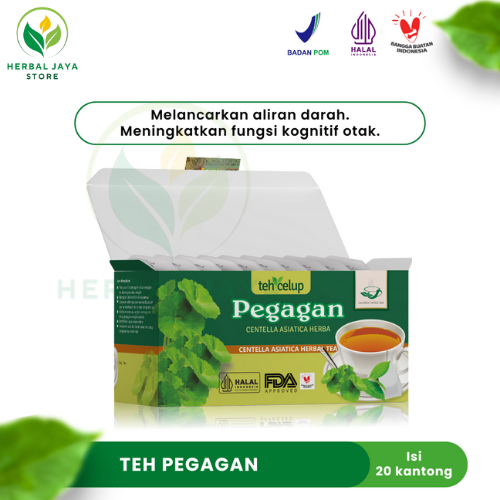 

Teh Celup Daun Pegagan Tazakka Kering Original 20 Kantong Tea Bag Minuman Herbal Kesehatan