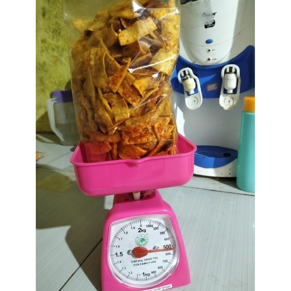 

keripik pedas manis ukuran 500gr