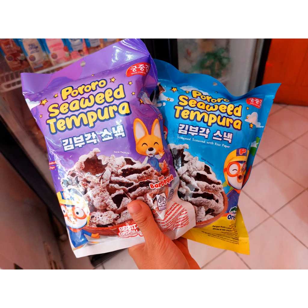 

PORORO SEAWEED FRIED KARAGE RUMPUT LAUT CRISPY KARAGE 25GR