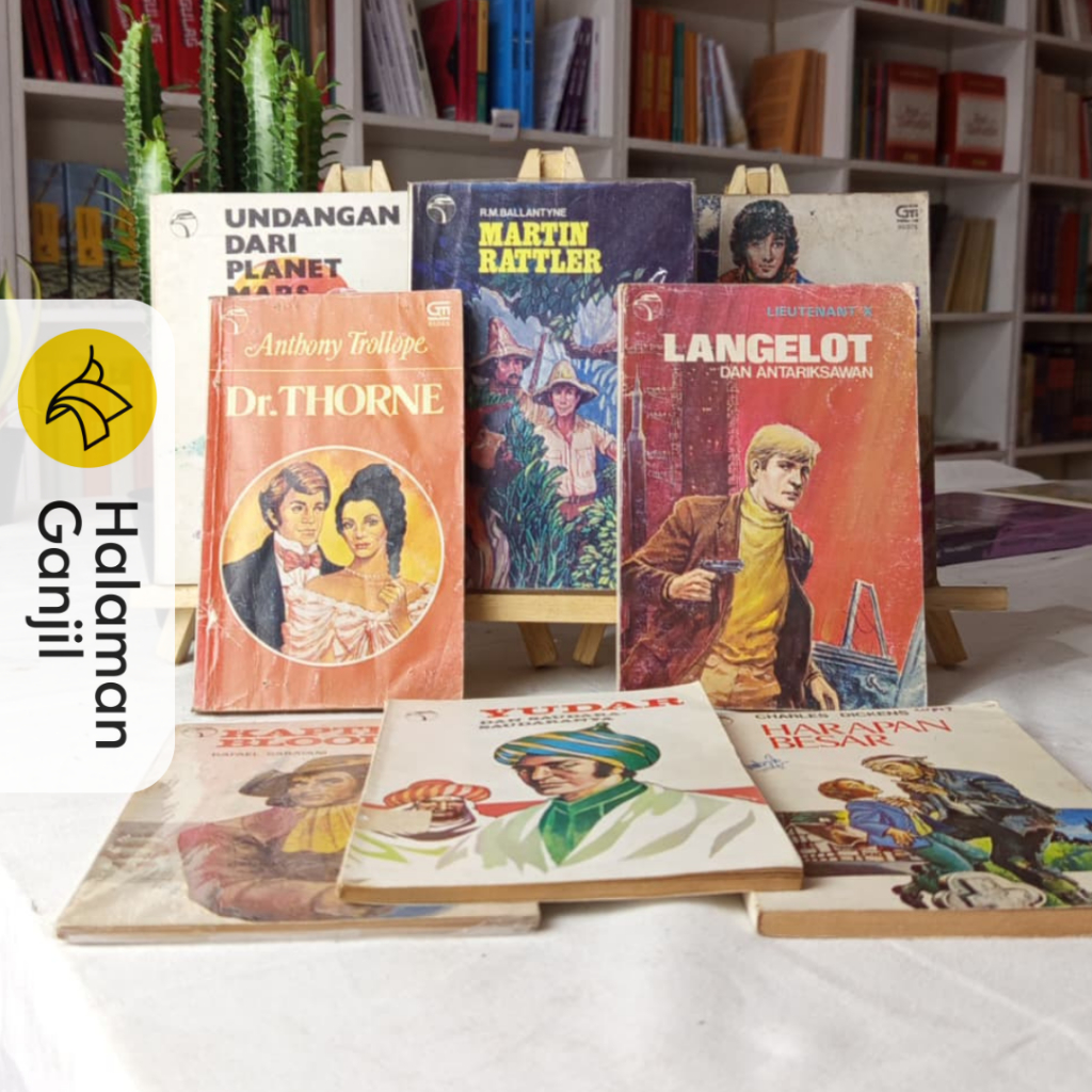 Novel  Remaja Lawas Terjemahan : Seri Elang - Gramedia