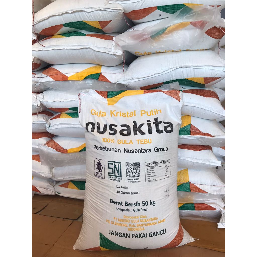 

GULA PASIR NUSAKITA 1 KARUNG 50 KG - LANGSUNG KIRIM KHUSUS JATIM