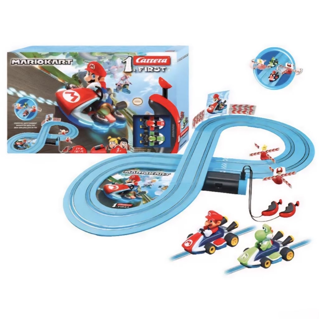 Kidz station Carrera  Mario Kart Mario vs Yoshi (Preloved) / carrera first nintendo mario kart slot 
