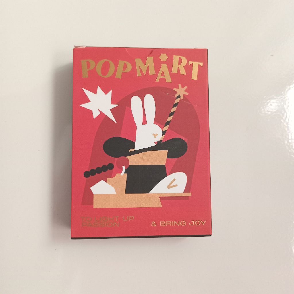 popmart character card kartu popmart