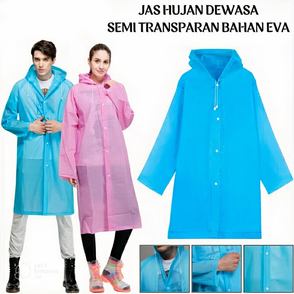 Jas Hujan Eva Jas Hujan ANAK Jas Hujan Eva Raincoat Poncho