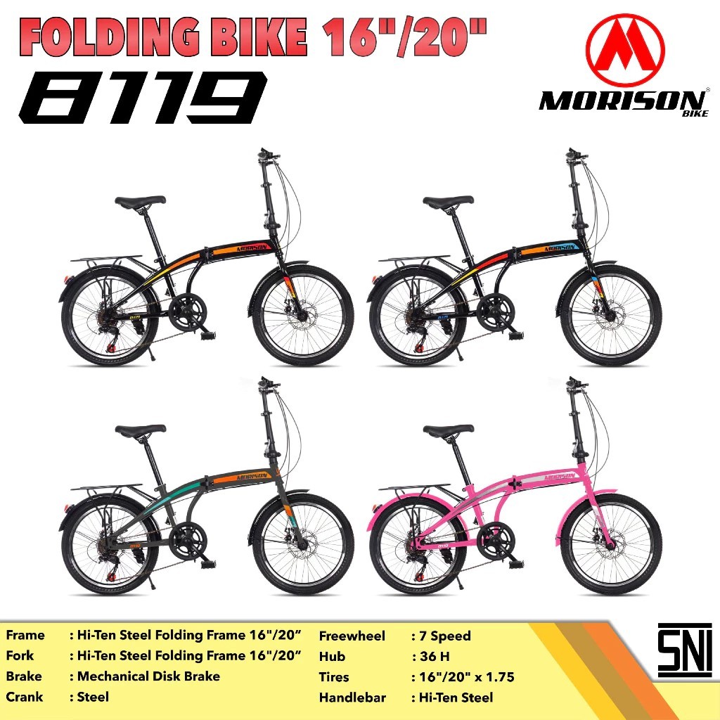 Best ( Sepeda lipat 16 18 20 evergreen 7 speed 1 speed mortein 123 122DB centrum 326 new phoenix