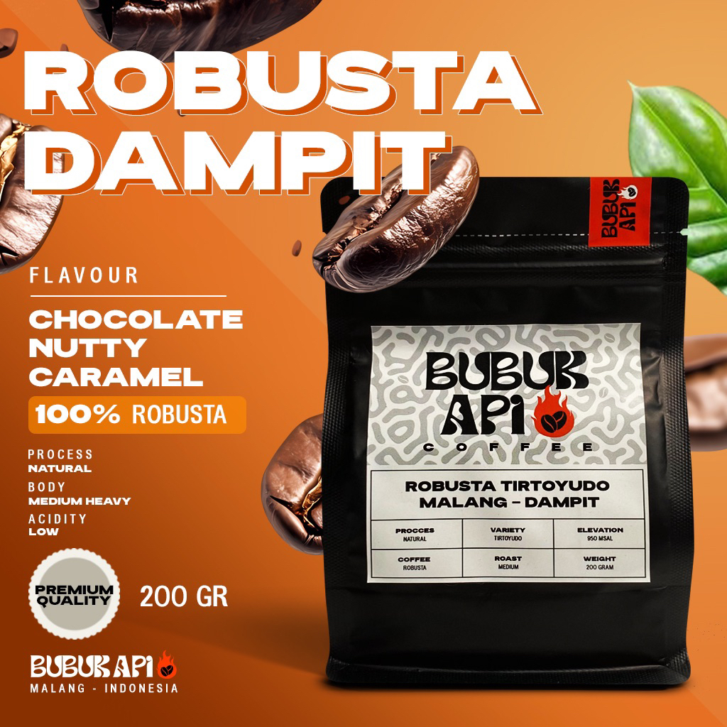 

Kopi Bubuk Robusta Dampit Tirtoyudo