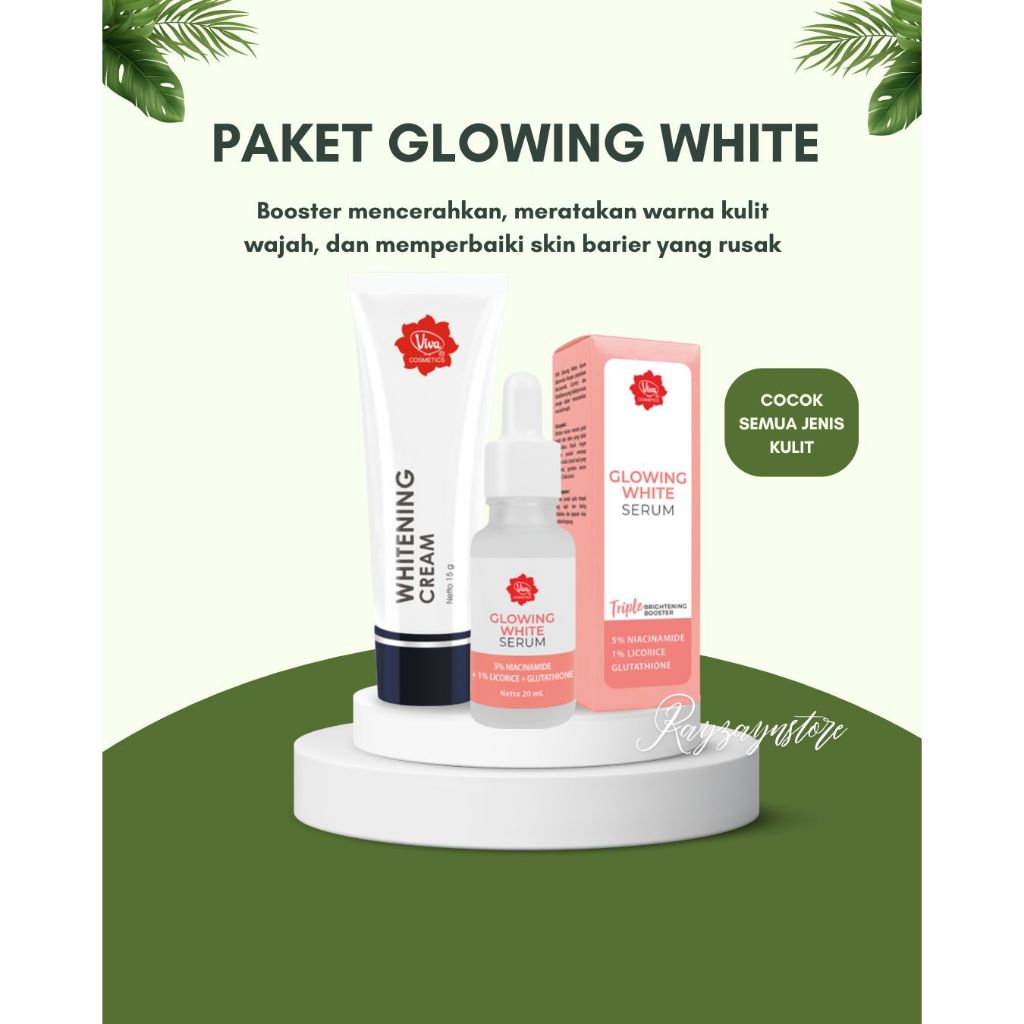 VIVA Paket basic Skincare Whitening Serum