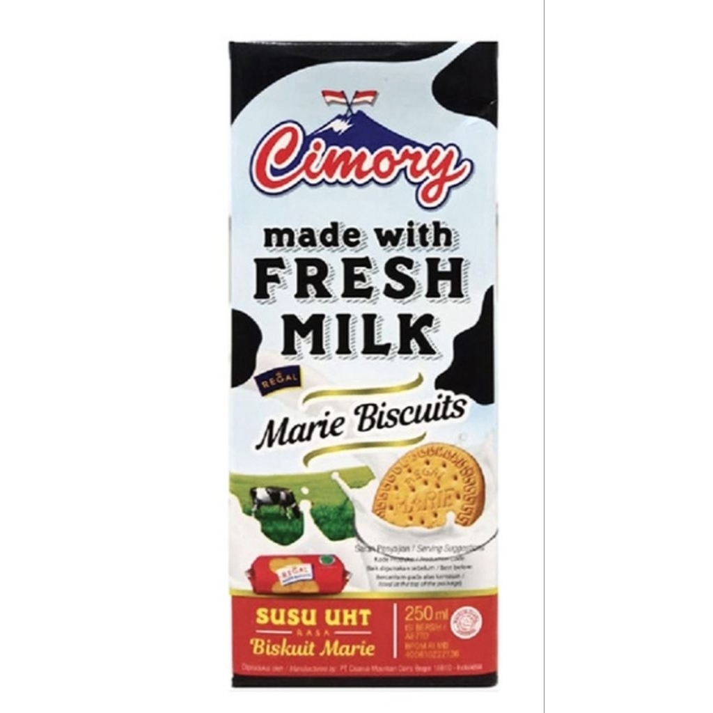 

Cimory Susu UHT Biskuit Marie 250 ml