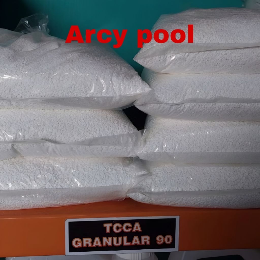 kaporit Granular 90% penjernih kolam renang