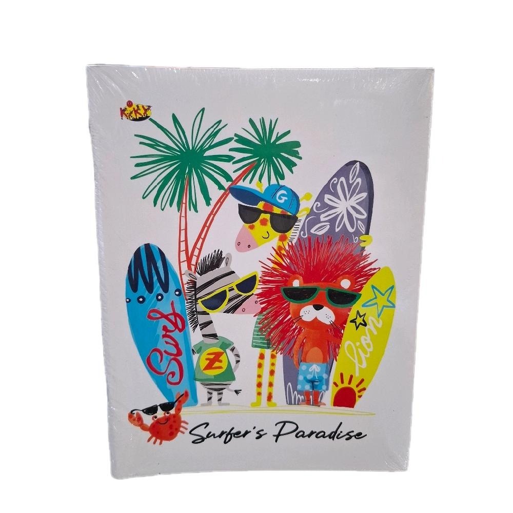 

1 pack Buku Tulis Kiky Warna / motif 58 lembar (10 buku) Paper Stationery