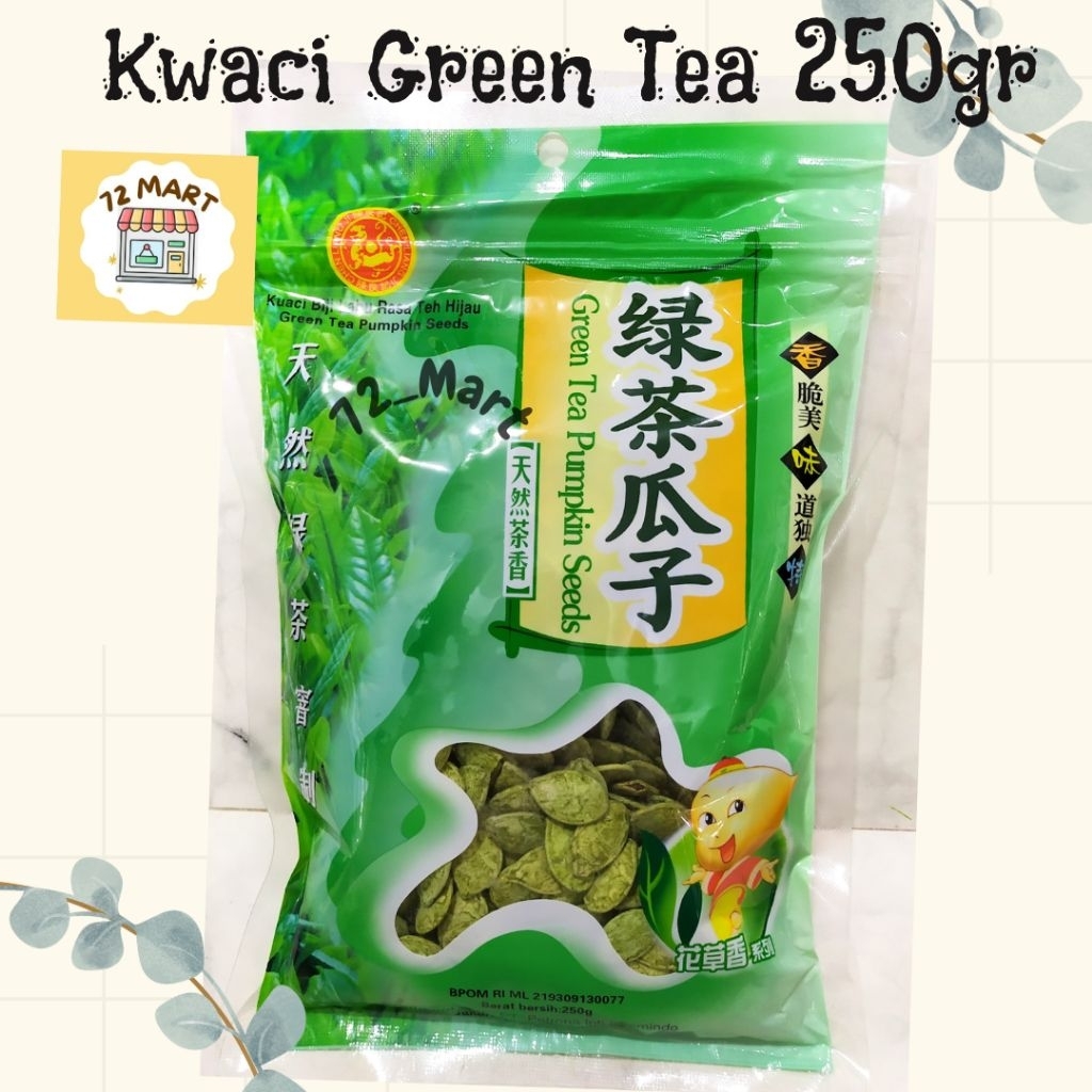 

Kwaci Green Tea 250gr/Kuaci Hijau/Kuaci Teh Hijau