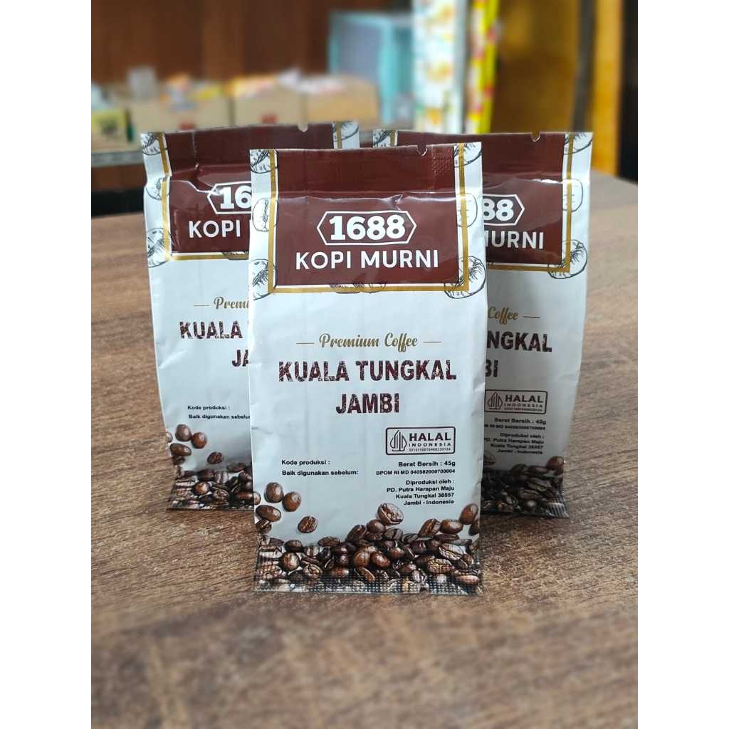 

Kopi Bubuk 1688 Khas Tungkal 45gr