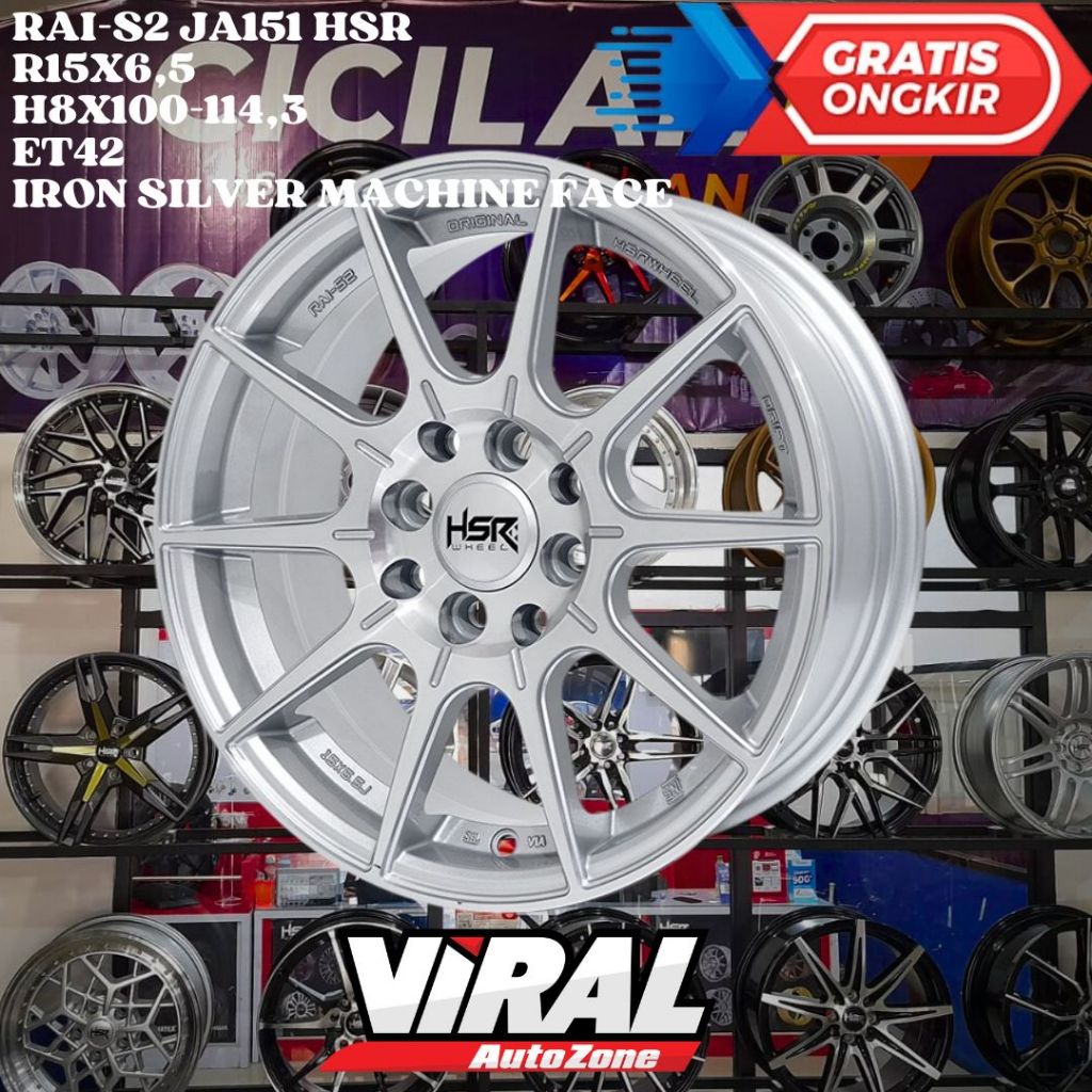 Velg Mobil Racing Avanza , Xenia , Evalia , Accent , HSR Rai S2 Ring 15 R15