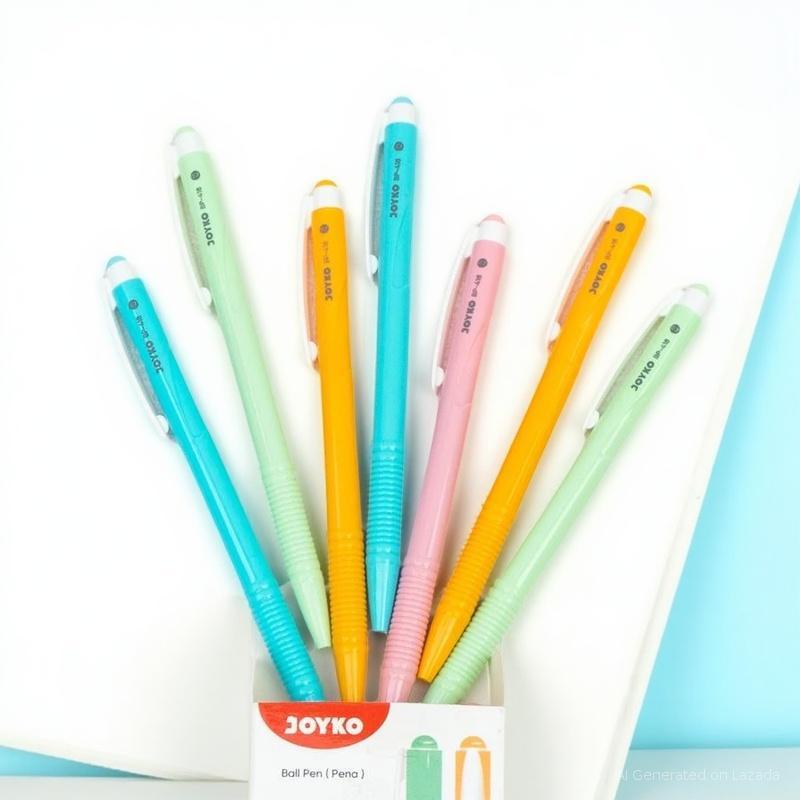 

JOYKO BP-418 0.7mm Ball Pen Pulpen Pena Bolpoin Color Pastel - Pcs