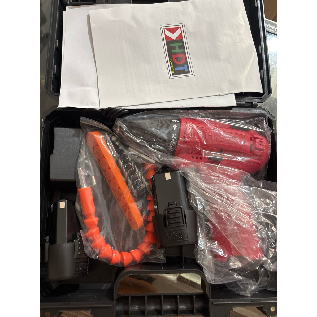 Bor Cordless HDT 12v 2baterai