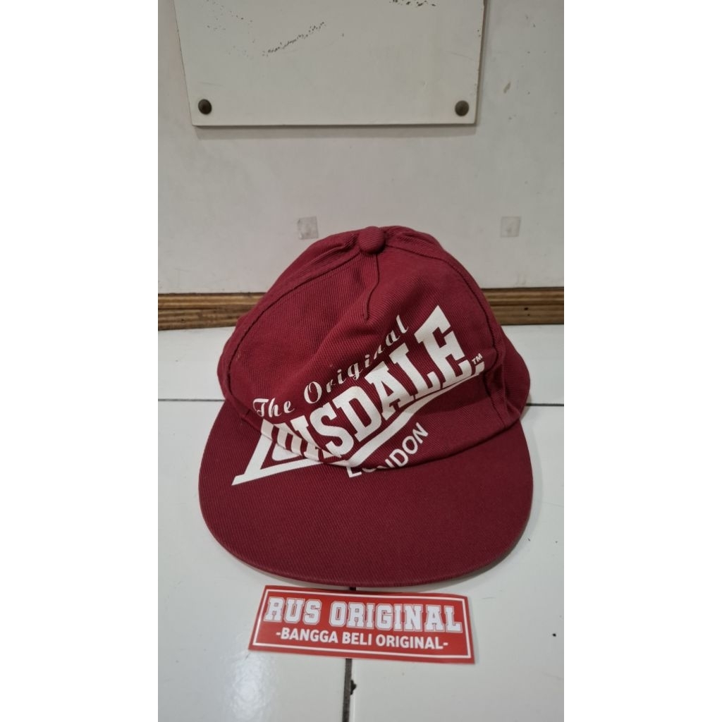 (ALL SIZE) topi caps lonsdale london original