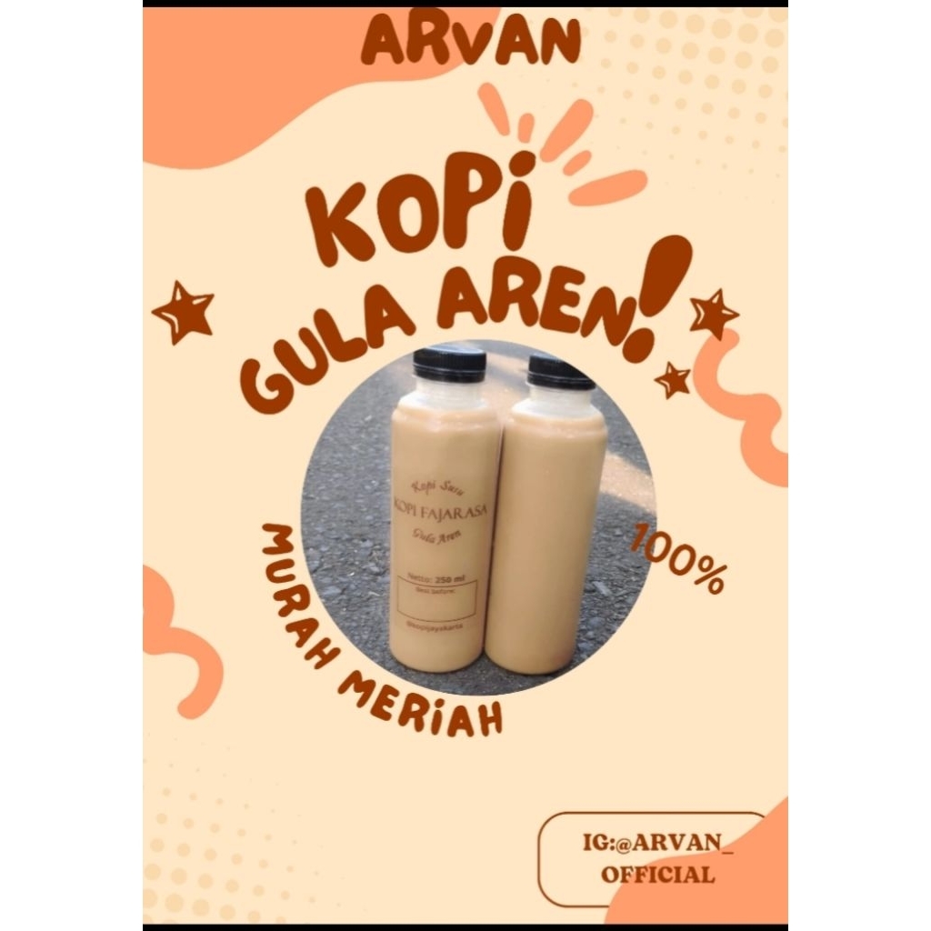 

kopi gula aren
