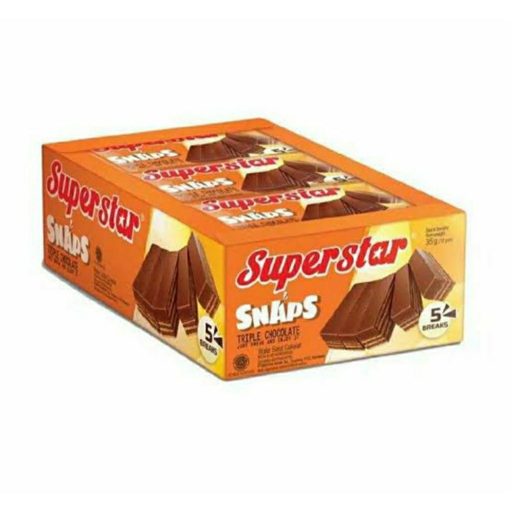 

Wafer Superstar SNAP ( isi 12 pcs /28gr )