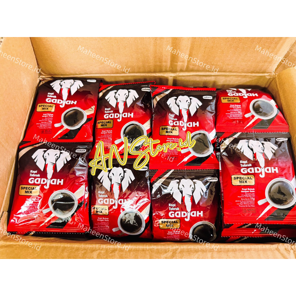 

Kopi Gadjah Spesial Mix Dan Gula Pisah 20 Sachet