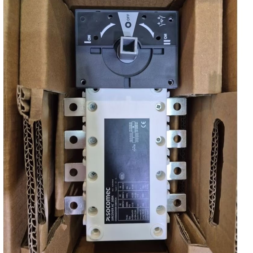 Change Over Switch/ Cos Socomec 4p 160A Sircover