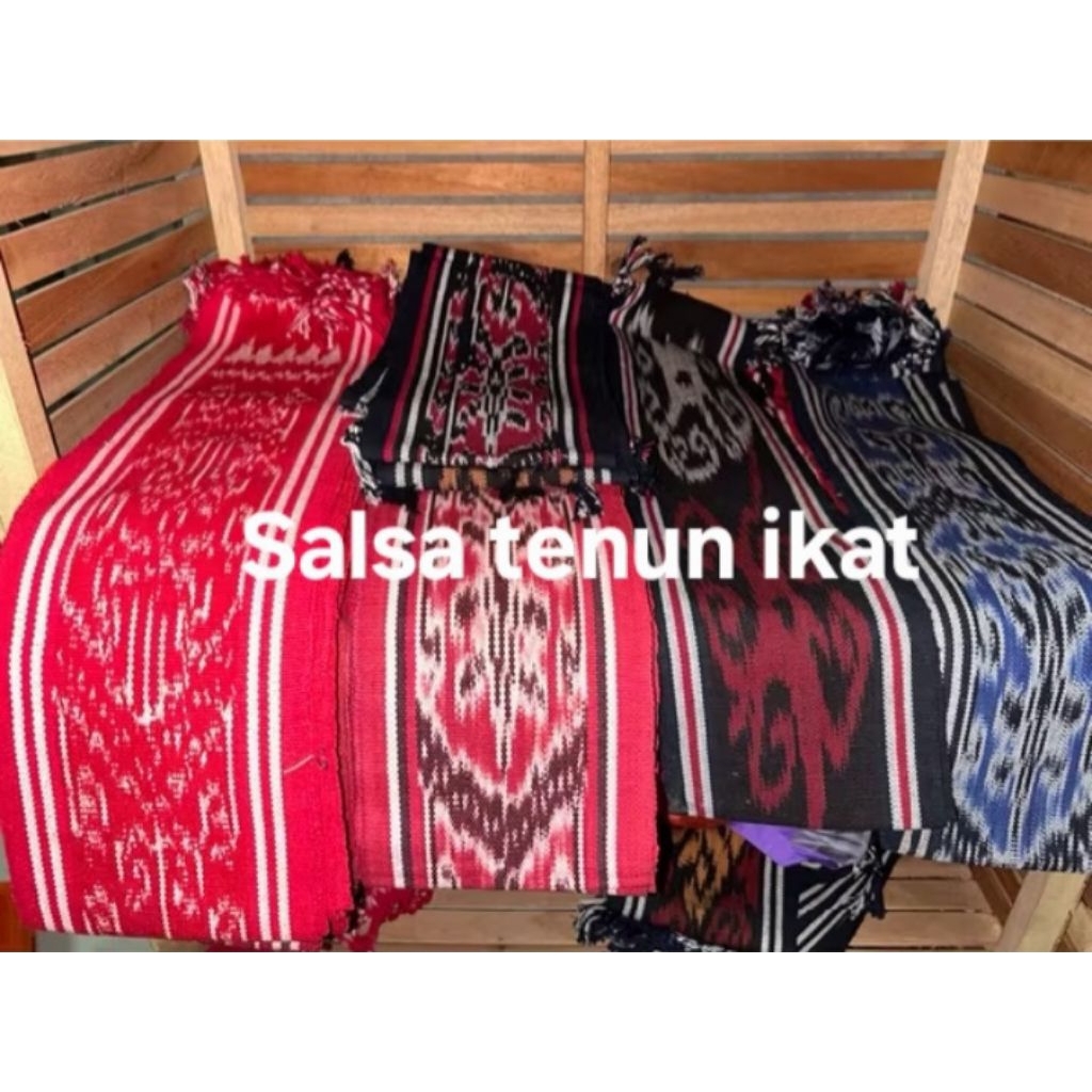 Kain tenun SYALL spesial motif Dayak khas Kalimantan (order 15 FREE 1 Pcs)
