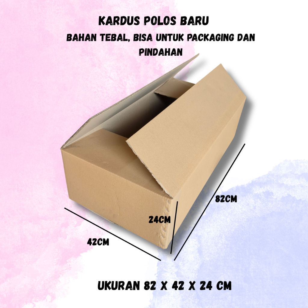 

Kardus Besar Pindahan Packing Baru Packaging Jumbo Dus Tebal Box Pengiriman Penyimpanan Kotak Baru 2 layer